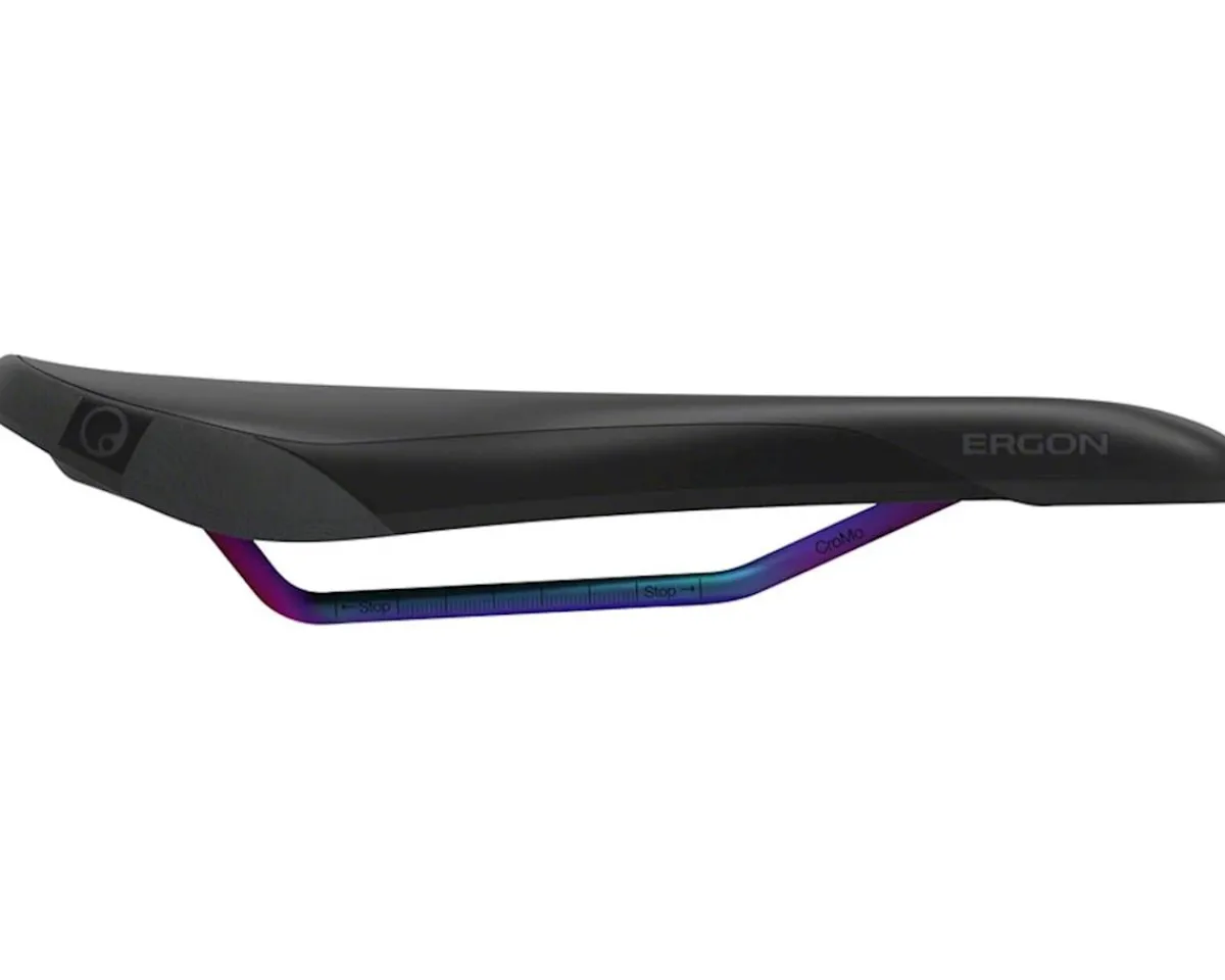 Ergon Saddles & Seats|SM Enduro Comp Saddle (Stealth/Oil Slick) (Chromoly Rails) (S/M)