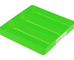 Ernst Manufacturing Tools|3 Compartment Organizer Tray (Green) (10.5x10.5")