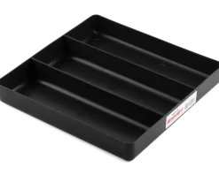 Ernst Manufacturing Tools|3 Compartment Organizer Tray (Black) (10.5x10.5")