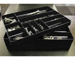 Ernst Manufacturing Tools|10 Compartment Organizer Tray (Black) (11x16")