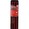 Ernst Manufacturing Tools|18" 3 Rail Twist Lock Socket Boss (Red) (1/4, 3/8 & 1/2")