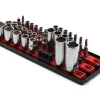Ernst Manufacturing Tools|13" 3 Rail Twist Lock Socket Boss (Red) (1/4, 3/8 & 1/2")
