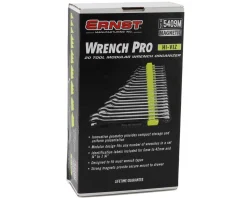 Ernst Manufacturing Tools|20 Tool Magnetic Pro Wrench Organizer (HI-VIZ)