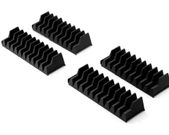 Ernst Manufacturing Tools|40 Tool Magnetic Pro Wrench Organizer (Black)