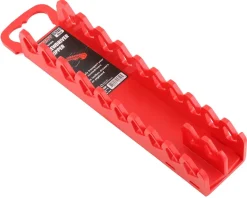 Ernst Manufacturing Tools|10 Tool Screwdriver Gripper Organizer (Red)