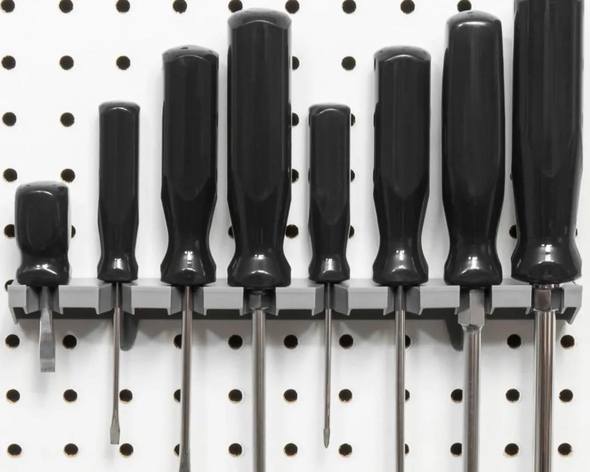 Ernst Manufacturing Tools|V-Slot 8 Tool Screwdriver Organizer (HI-VIZ)
