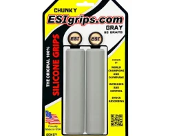 ESI Grips Grips & Handlebar Tape|Chunky Silicone Grips (Grey)