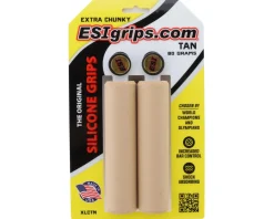 ESI Grips Grips & Handlebar Tape|Extra Chunky Silicone Grips (Tan)