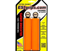 ESI Grips Grips & Handlebar Tape|Extra Chunky Silicone Grips (Orange)