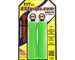 ESI Grips Grips & Handlebar Tape|FIT XC Grips (Green)