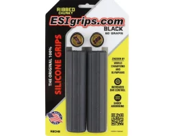 ESI Grips Grips & Handlebar Tape|MTB Ribbed Chunky Silicone Grips (Black)