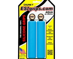 ESI Grips Grips & Handlebar Tape|Racer's Edge Silicone Grips (Aqua)