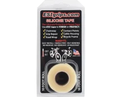 ESI Grips Grips & Handlebar Tape|Silicone Finishing Tape (Clear) (10')