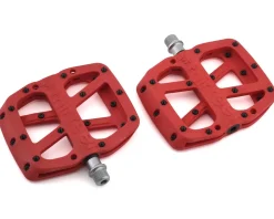 E*Thirteen Pedals & Cleats|Base Platform Pedals (Red) (9/16")