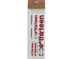 E*Thirteen Frame Protection & Decals|Race Handlebar Decal Set (All 'Round Red)