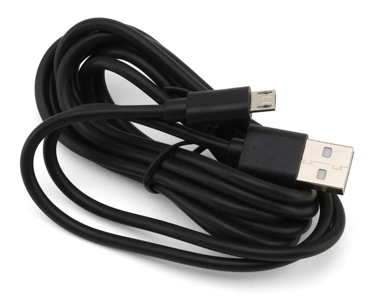 Favero Bike Computers|Power Meters|Assioma USB to Micro-USB Cable (Black) (2m)