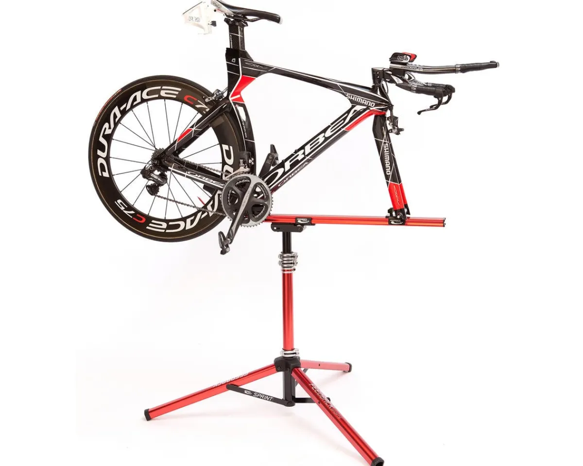 Feedback Sports Bike Repair Stands|Holiday Shopping|Sprint Bike Repair Stand (Red)