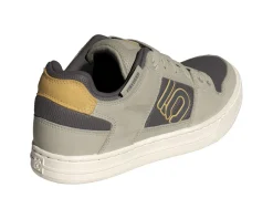 Five Ten Shoes|Women'S|Women's Freerider Flat Pedal Shoes (Grey/Oat/Charcoal) (6)