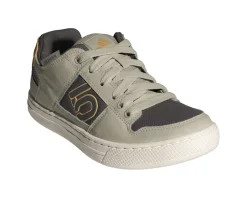 Five Ten Shoes|Women'S|Women's Freerider Flat Pedal Shoes (Grey/Oat/Charcoal) (6)