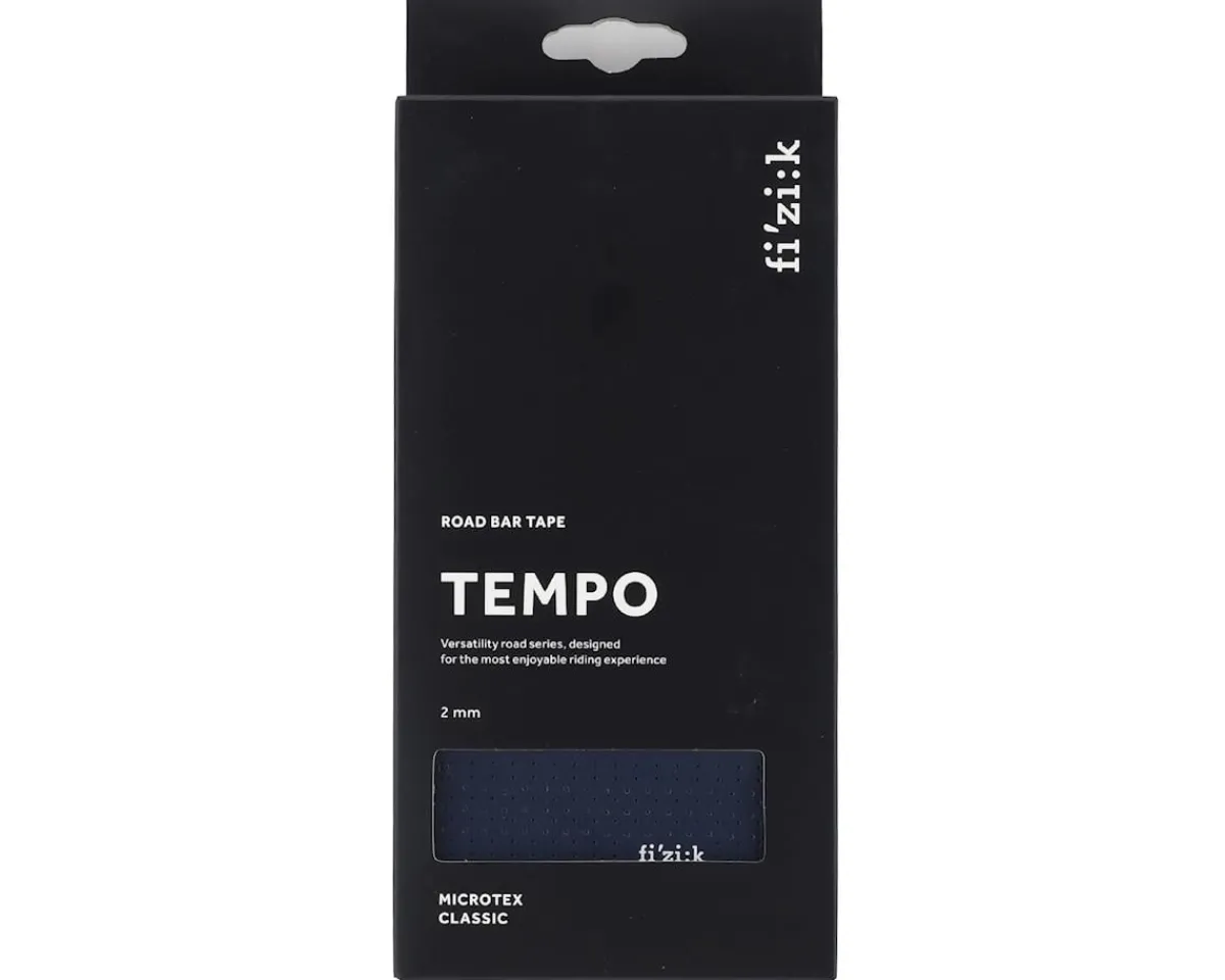 fizik Grips & Handlebar Tape|Tempo Microtex Classic Handlebar Tape (Blue) (2mm Thick)