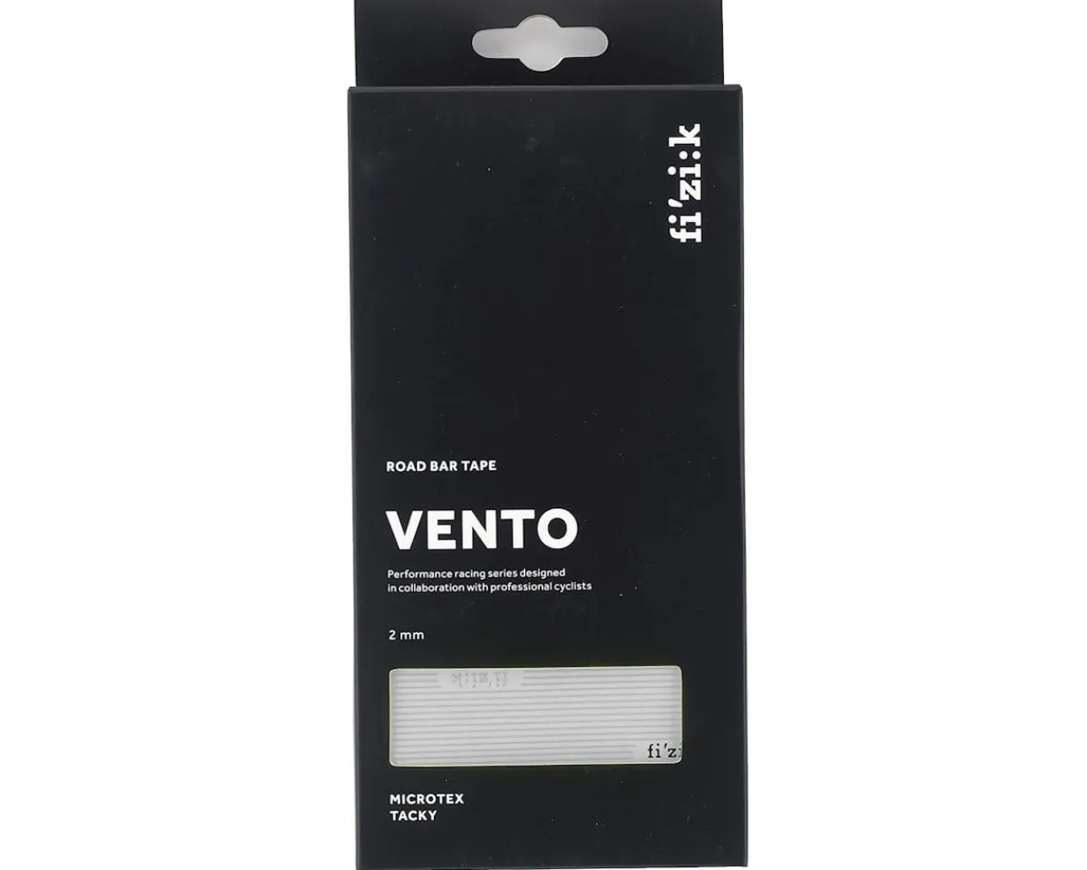 fizik Grips & Handlebar Tape|Vento Microtex Tacky Handlebar Tape (White) (2mm Thick)