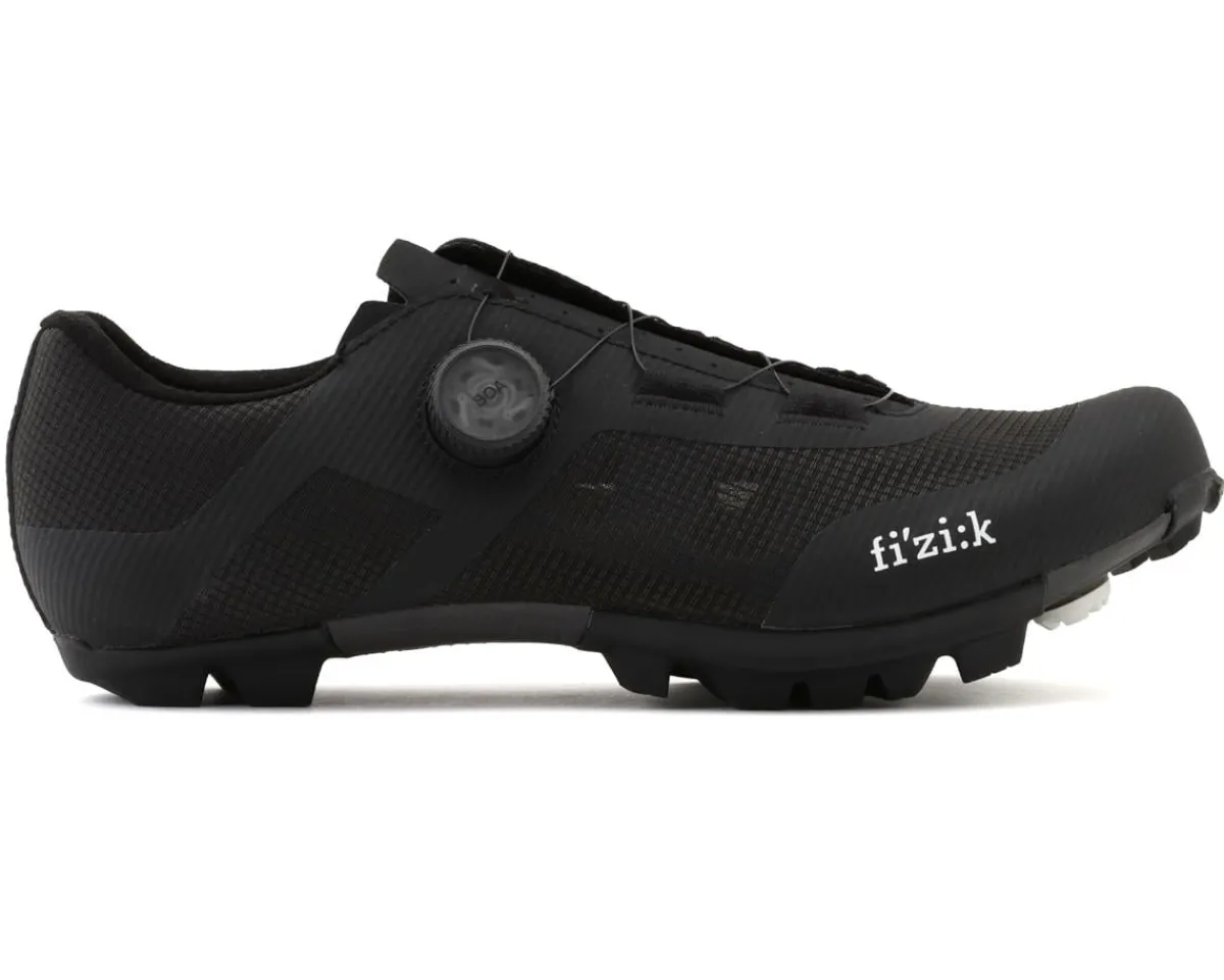 fizik Shoes|Clothing Sale|Vento Proxy Carbon Gravel/XC MTB Shoes (Black/Black) (42)