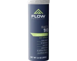 Flow Formulas Nutrition & Skin Care|Endurance Drink Mix (Race 90) (Tube) (Lemon Lime Caffeine)