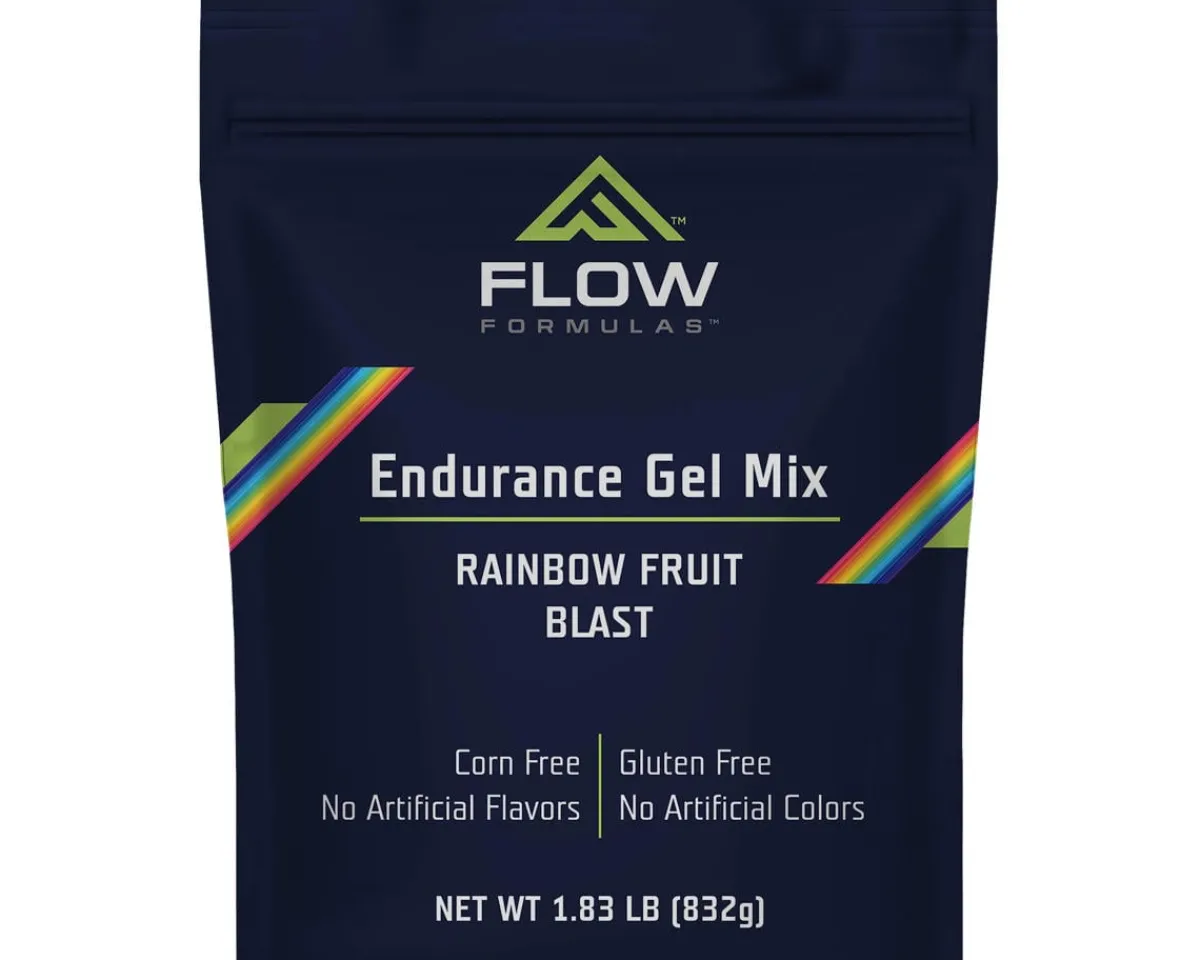 Flow Formulas Nutrition & Skin Care|Endurance Gel Mix (Rainbow Fruit Blast)
