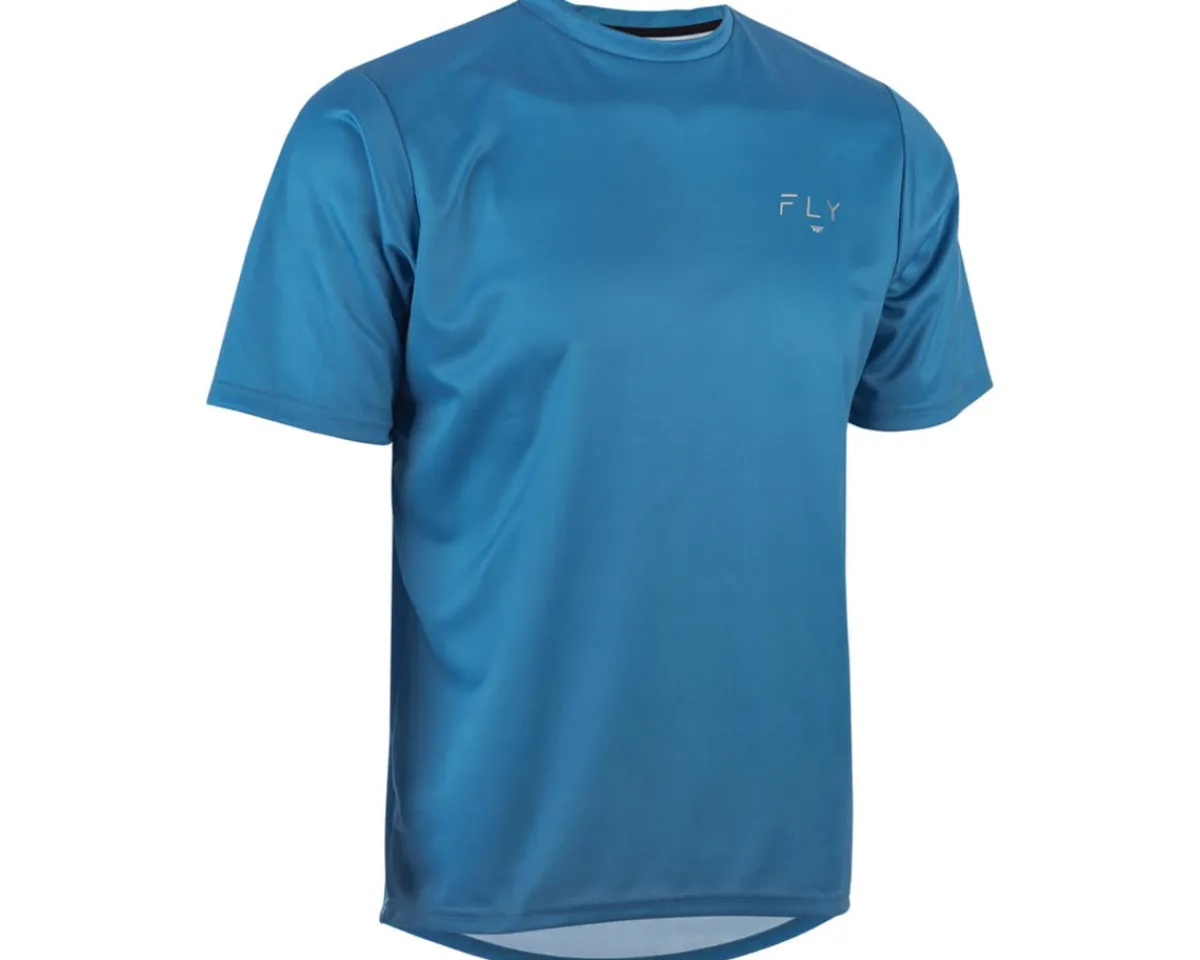 Fly Racing Clothing Sale|Jerseys|Action Short Sleeve Jersey (Slate Blue) (S)