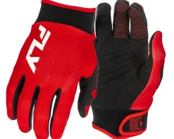 Fly Racing Clothing Accessories|Summer Essentials|F-16 Gloves (Red/Black/White) (XS)