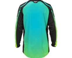 Fly Racing Jerseys|F-16 Jersey (Aqua/Black/White) (L)
