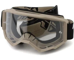 Fly Racing Sunglasses & Goggles|Focus Goggles (Black/Khaki) (Clear Lens)