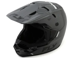 Fly Racing Helmets|Helmets|Kinetic Verdict Helmet (Grey/Black/White) (2XL)