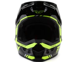 Fly Racing Helmets|Helmets|Kinetic Verdict Helmet (Black/Hi-Vis/Grey) (2XL)