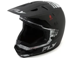 Fly Racing Helmets|Helmets|Kinetic Verdict Kryptek Helmet (Black/Grey) (XS)