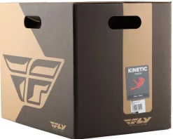 Fly Racing Helmets|Clothing Sale|Kinetic Vision Full Face Helmet (Red/Grey) (XL)