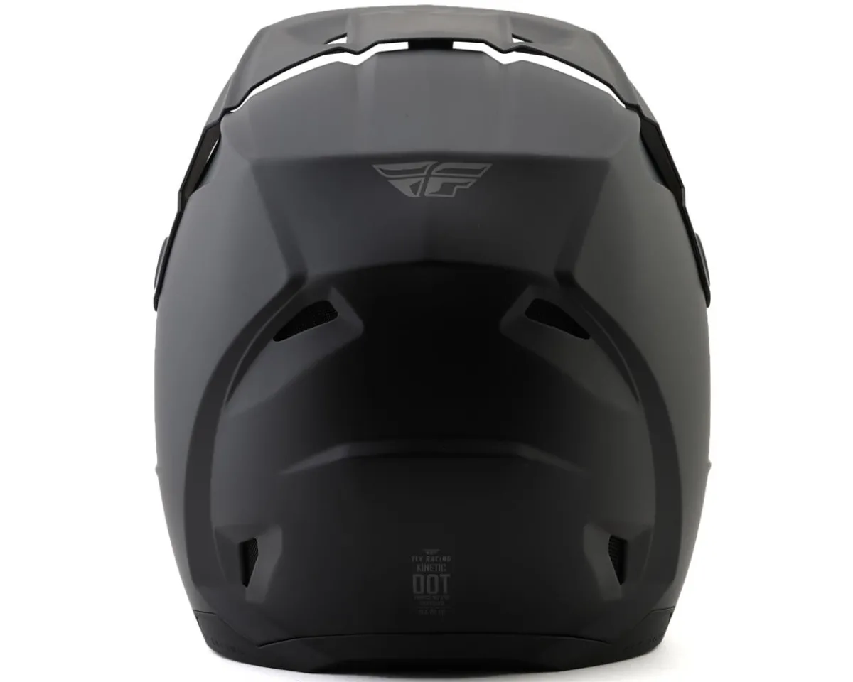 Fly Racing Helmets|Helmets|Kintetic Solid Helmet (Matte Black) (2XL)