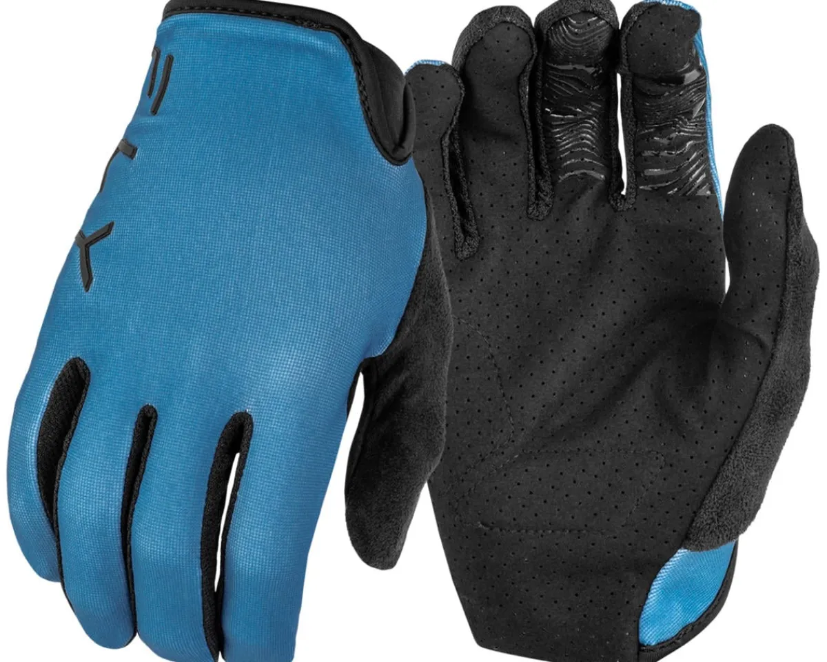 Fly Racing Clothing Sale|Clothing Accessories|Radium Long Finger Gloves (Slate Blue) (3XL)