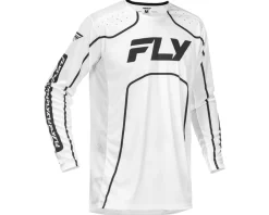 Fly Racing Clothing Sale|Rayce Bicycle Jersey (White/Black) (L)
