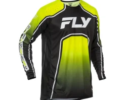 Fly Racing Jerseys|Rayce Bicycle Jersey (Lime/Black/White) (S)
