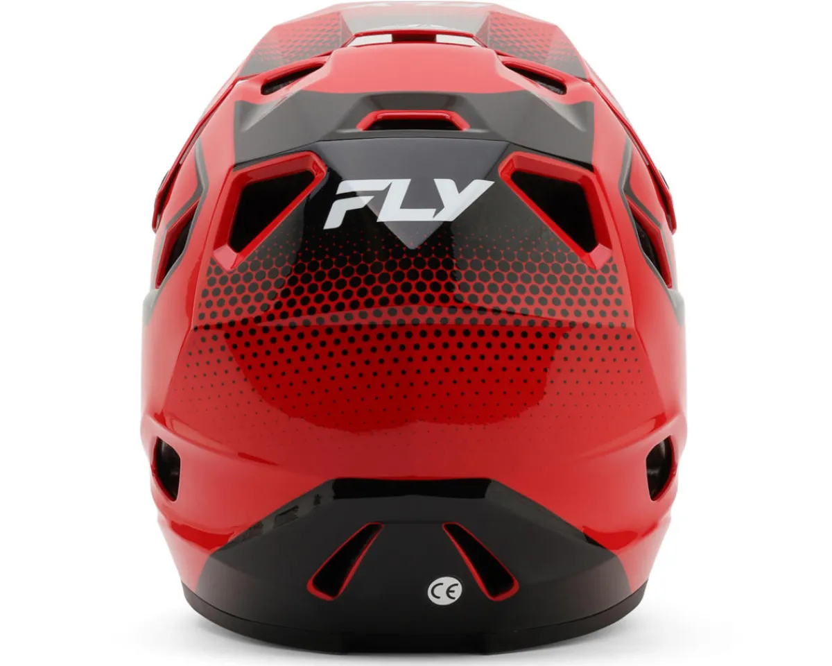 Fly Racing Helmets|Youth & Kids|Rayce Sonar Youth Bicycle Helmet (Red/Black) (Youth S)