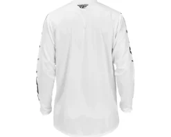 Fly Racing Jerseys|Universal Jersey (White/Black) (2XL)