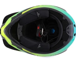 Fly Racing Helmets|Clothing Sale|Werx-R Carbon Full Face Helmet (Hi-Viz/Teal/Carbon) (Youth L)