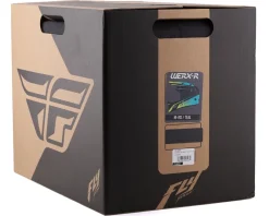Fly Racing Helmets|Clothing Sale|Werx-R Carbon Full Face Helmet (Hi-Viz/Teal/Carbon) (Youth L)