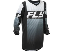 Fly Racing Jerseys|Youth & Kids|Youth F-16 Jersey (Black/White) (Youth XL)
