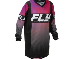 Fly Racing Jerseys|Youth & Kids|Youth F-16 Jersey (Black/Red/Purple) (Youth L)