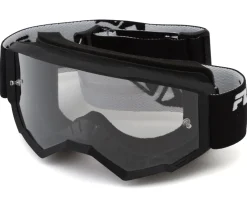 Fly Racing Sunglasses & Goggles|Youth & Kids|Youth Focus Goggle (Black/White) (Clear Lens)