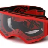 Fly Racing Sunglasses & Goggles|Youth & Kids|Youth Focus Goggle (Red/Black) (Clear Lens)