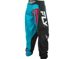 Fly Racing Clothing Sale|Tights & Pants|Youth F-16 Pants (Cyan/Black/Red) (20)