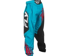 Fly Racing Clothing Sale|Tights & Pants|Youth F-16 Pants (Cyan/Black/Red) (20)